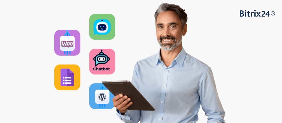 Estas 5 apps para Bitrix24 te ayudan a automatizar procesos, cerrar más ventas y optimizar tu CRM al instante.
