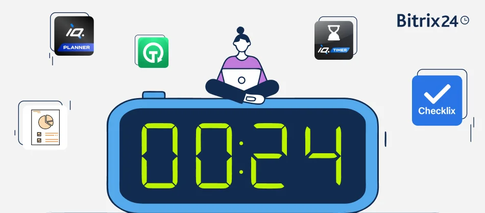 Presentamos el paquete definitivo de gestión que se conecta directamente a tu Bitrix24. Con estas herramientas, los problemas de control, tiempo perdido y costes ocultos, ¡por fin tienen solución!