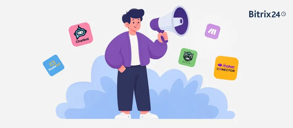 Descubre las 5 herramientas clave de Bitrix24 Market para automatizar tu marketing: optimiza tus leads y calcula tu ROI con precisión.