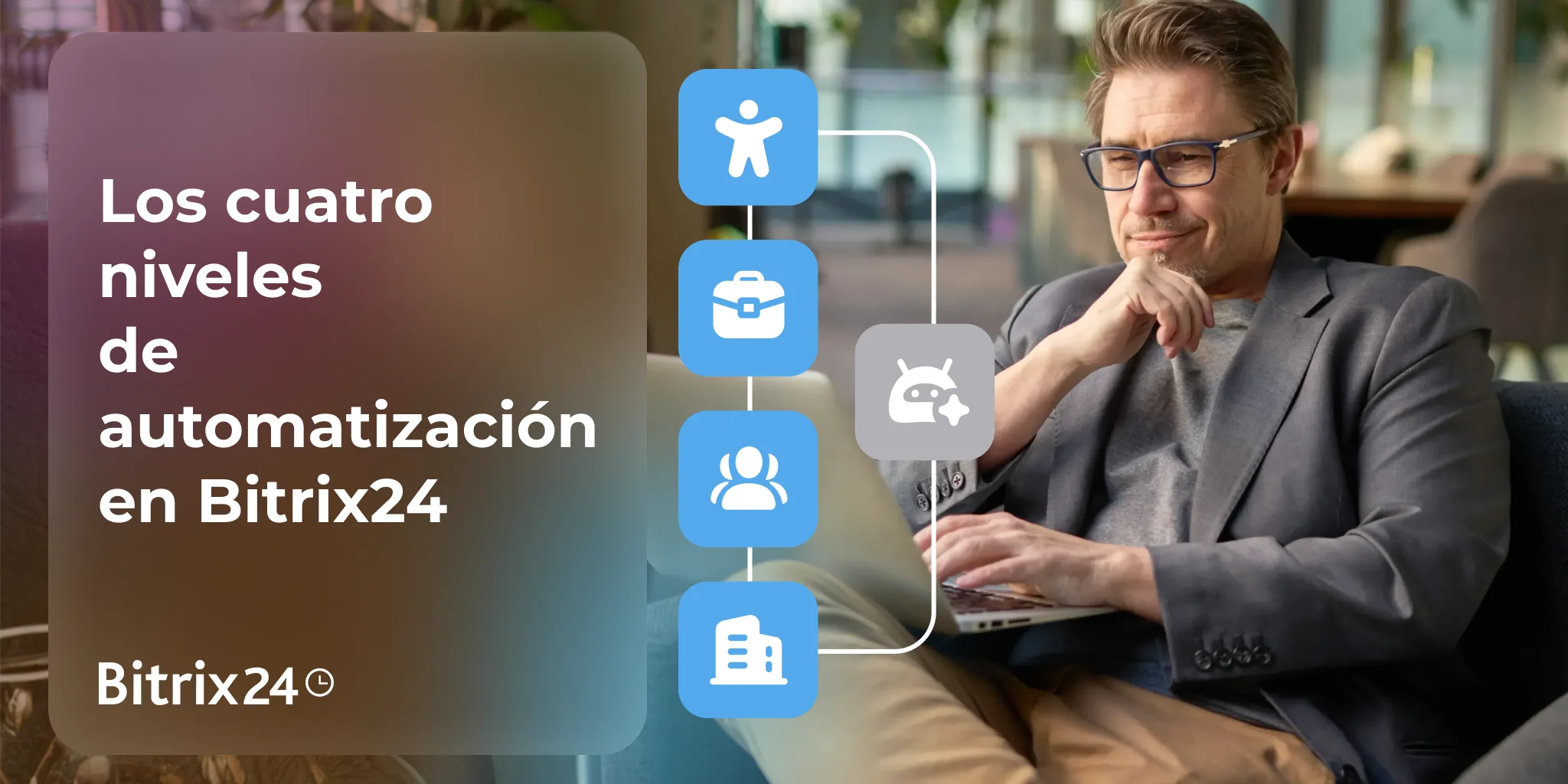 Automatización en Bitrix24: los cuatro niveles
