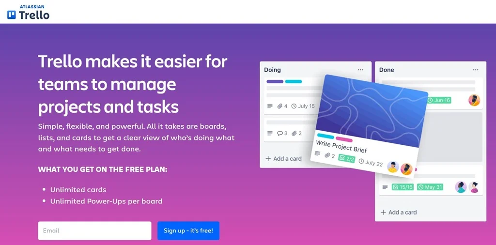 Alternativas a Trello